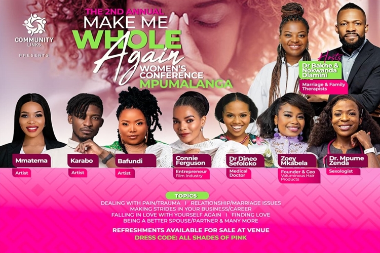 The 2nd Annual Make Me Whole Again Womens Conference - Mpumalanga